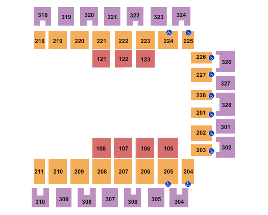 Wesbanco Arena PBR Seating Chart